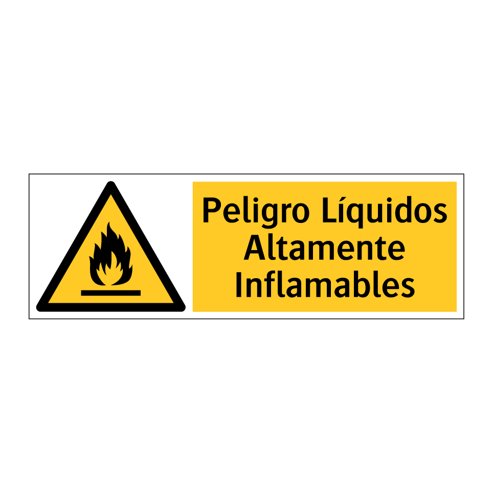 Peligro Líquidos Altamente Inflamables