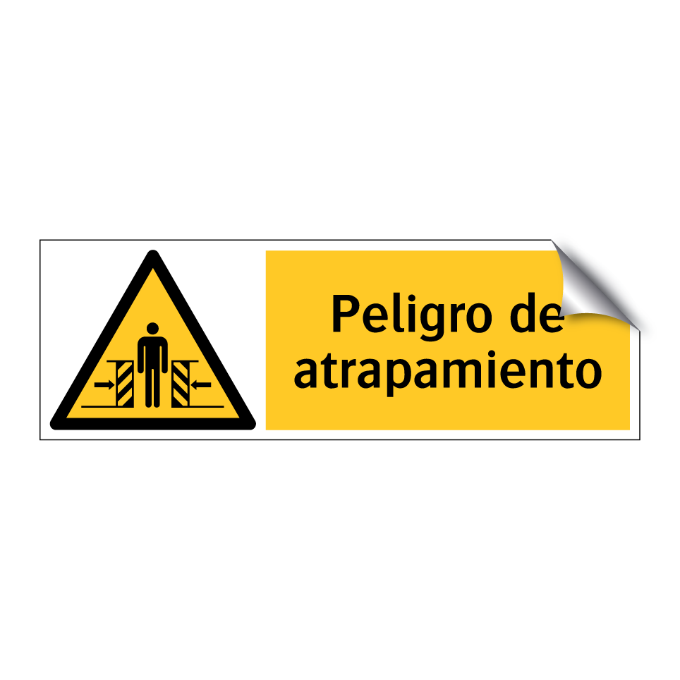 Peligro de atrapamiento