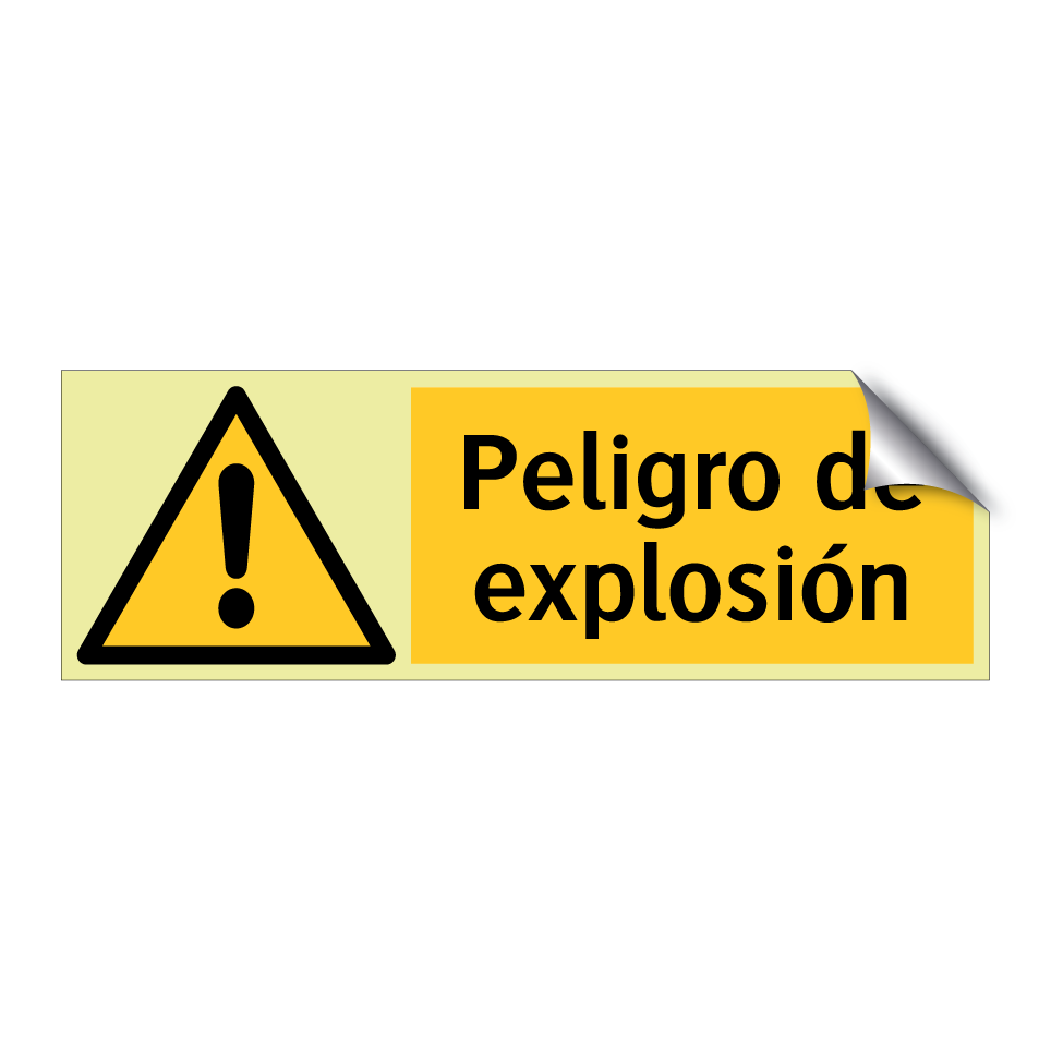 Peligro de explosión