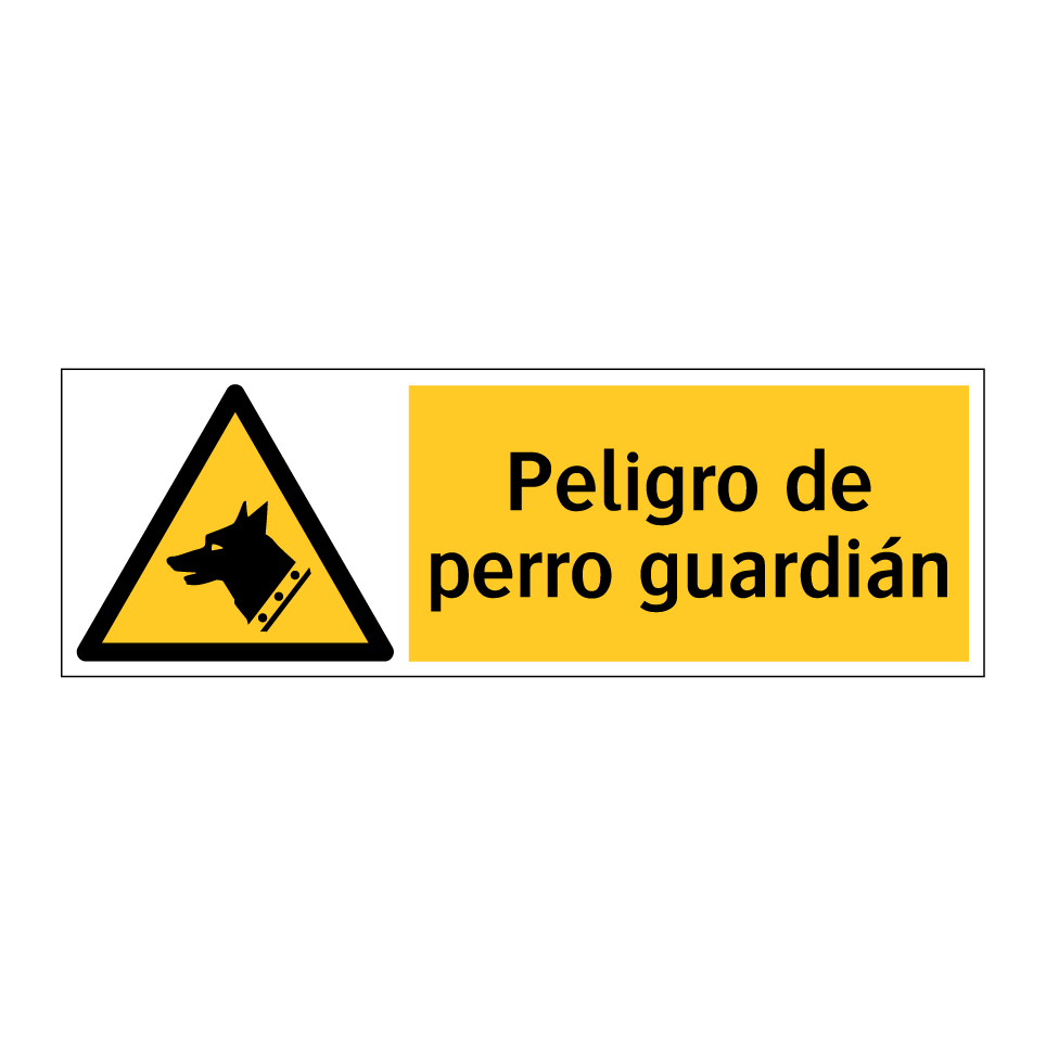 Peligro de perro guardián