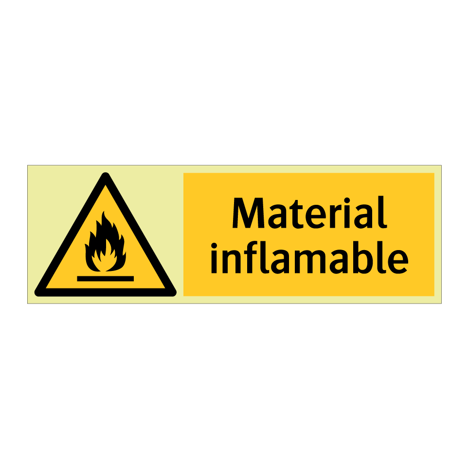 Material inflamable