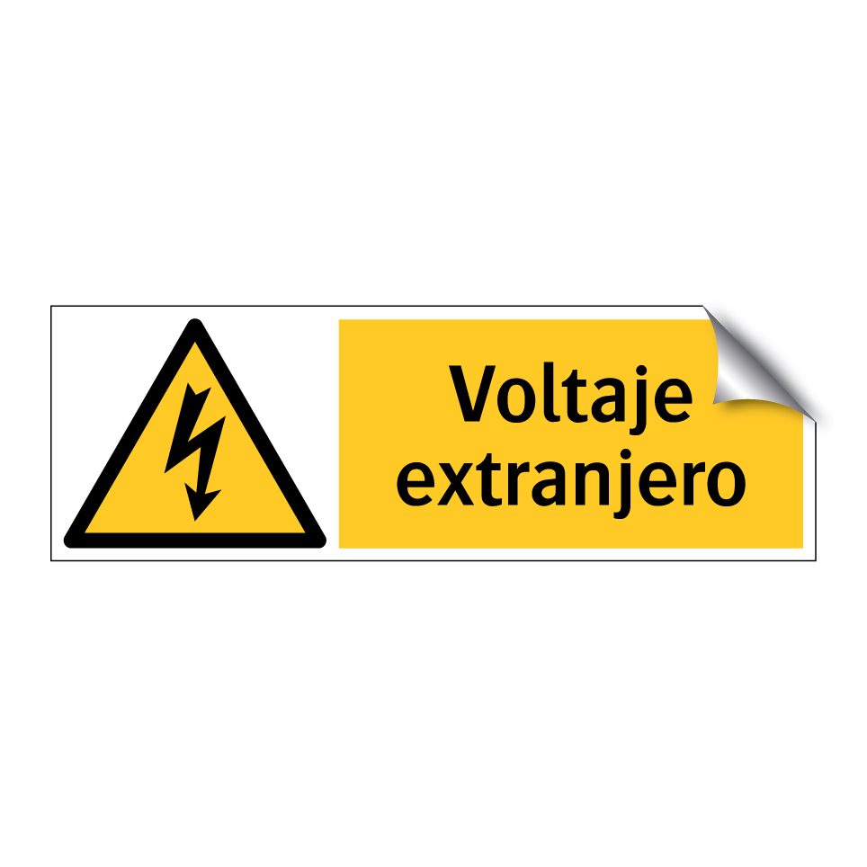 Voltaje extranjero