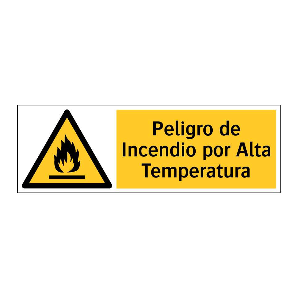 Peligro de Incendio por Alta Temperatura
