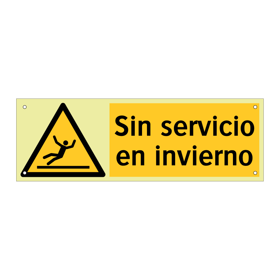 Sin servicio en invierno