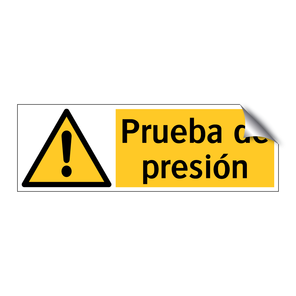 Prueba de presión