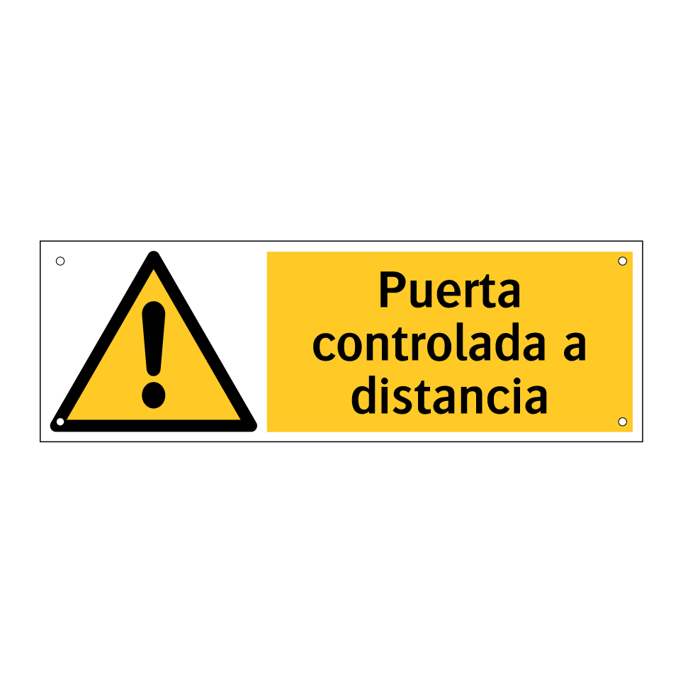 Puerta controlada a distancia