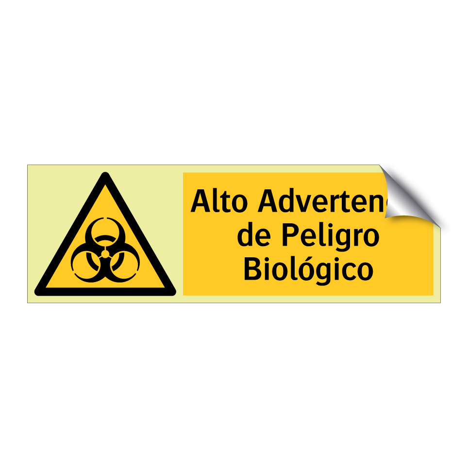Alto Advertencia de Peligro Biológico