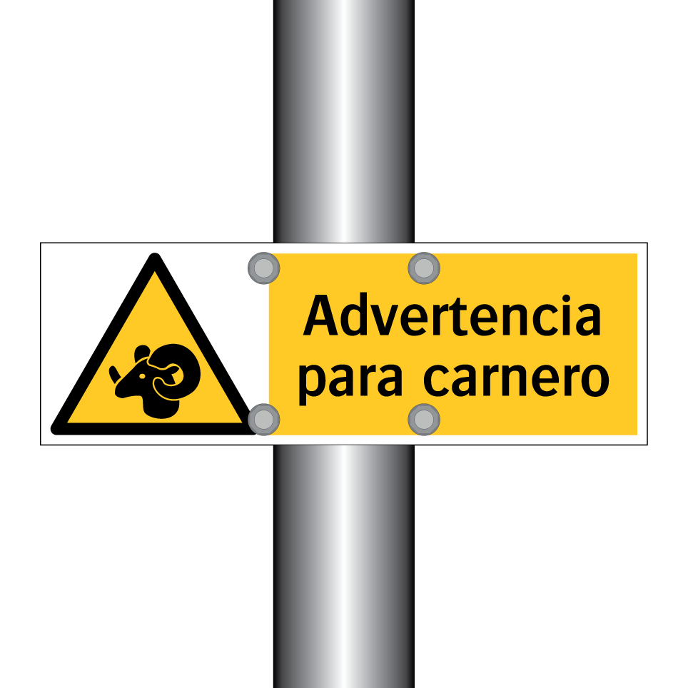 Advertencia para carnero