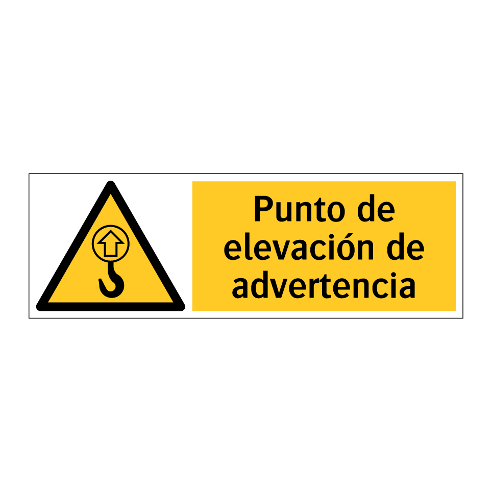 Punto de elevación de advertencia