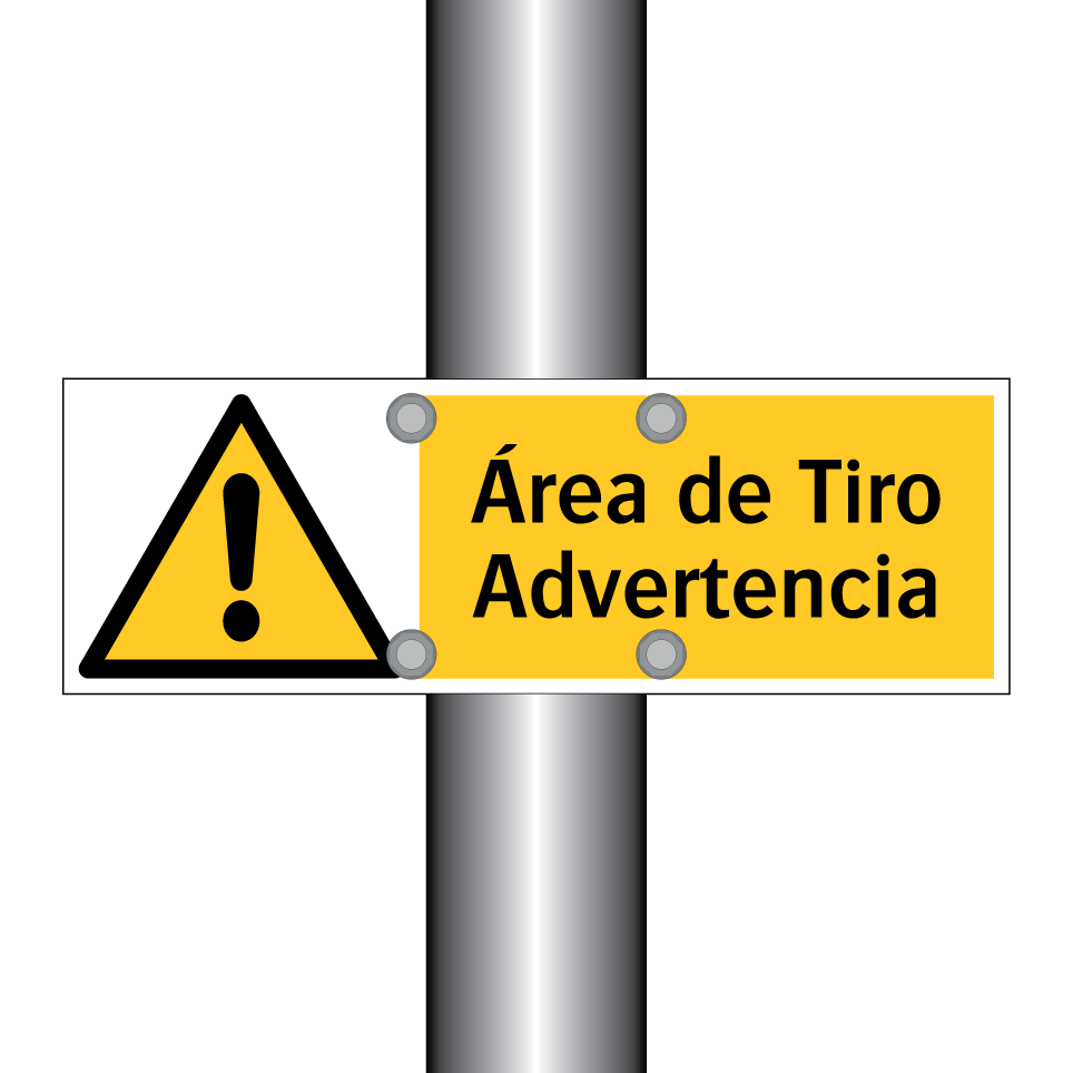 Área de Tiro Advertencia