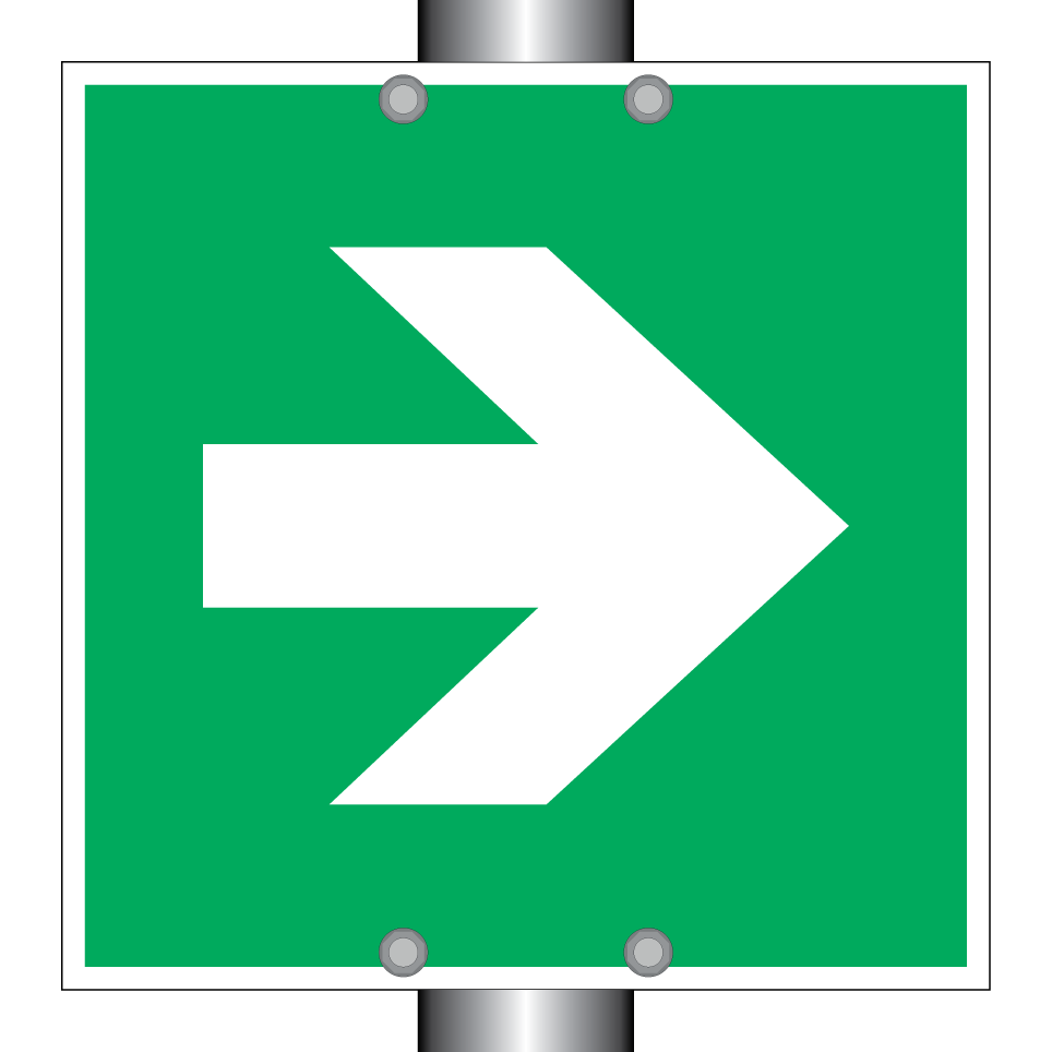 E005 Flecha de dirección (ángulo de 90°) (Retirado)