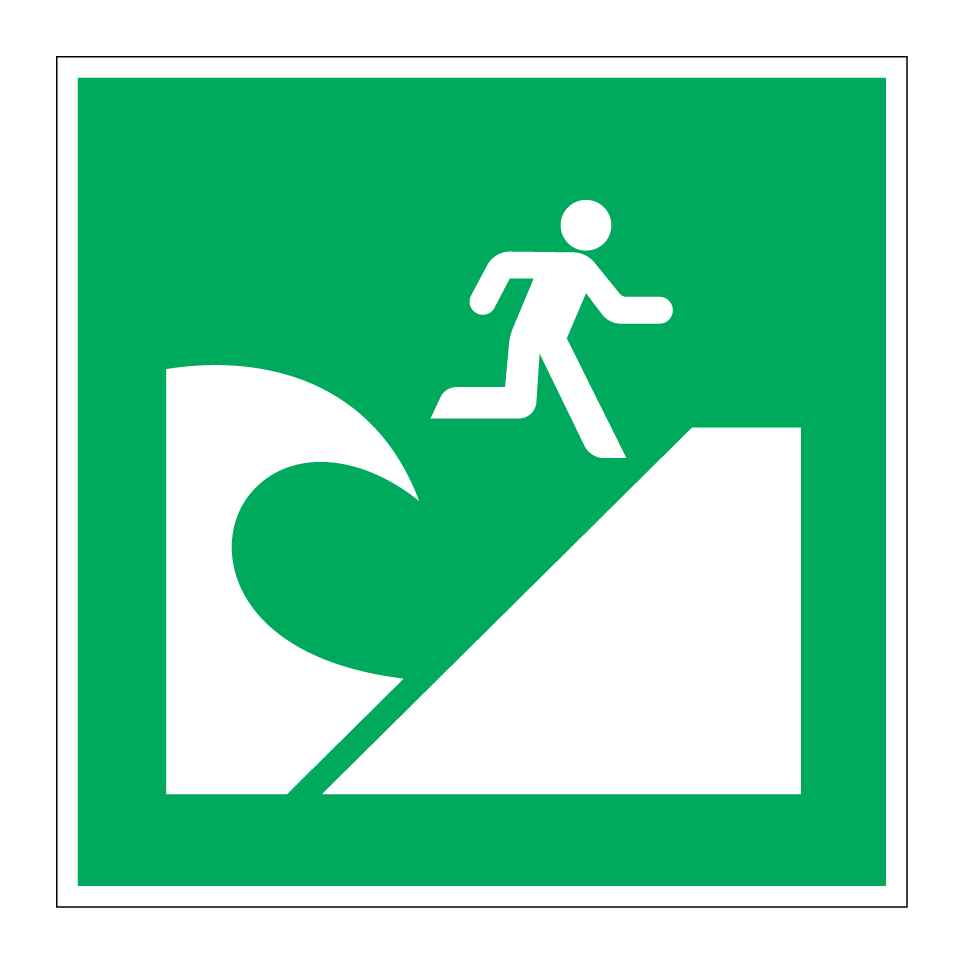 E062 Área de evacuación de tsunami