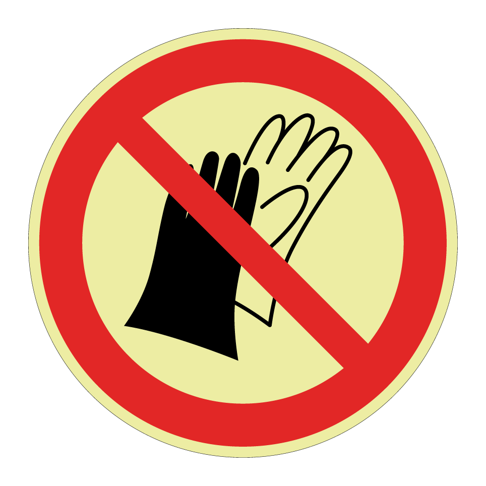 P028 No usar guantes