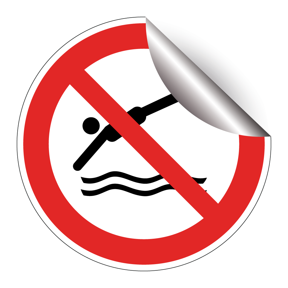 P052 No lanzarse al agua