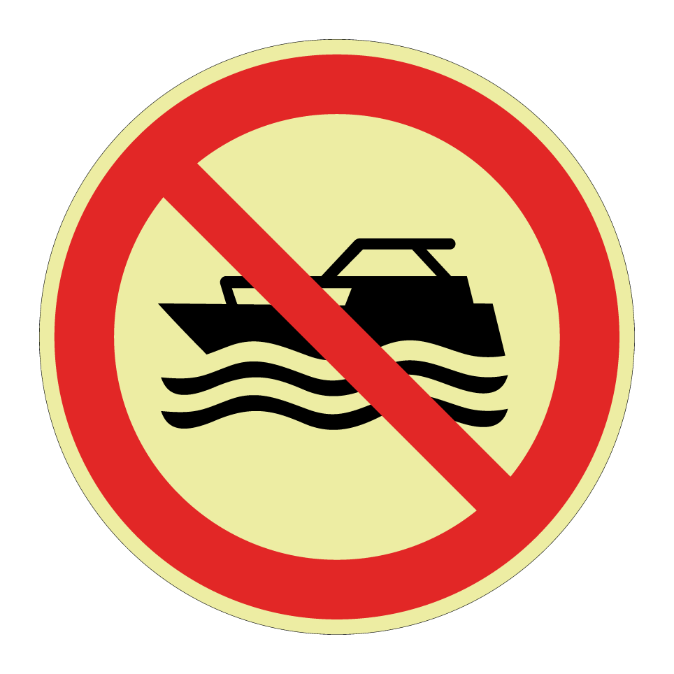 P056 Embarcaciones mecánicas prohibidas