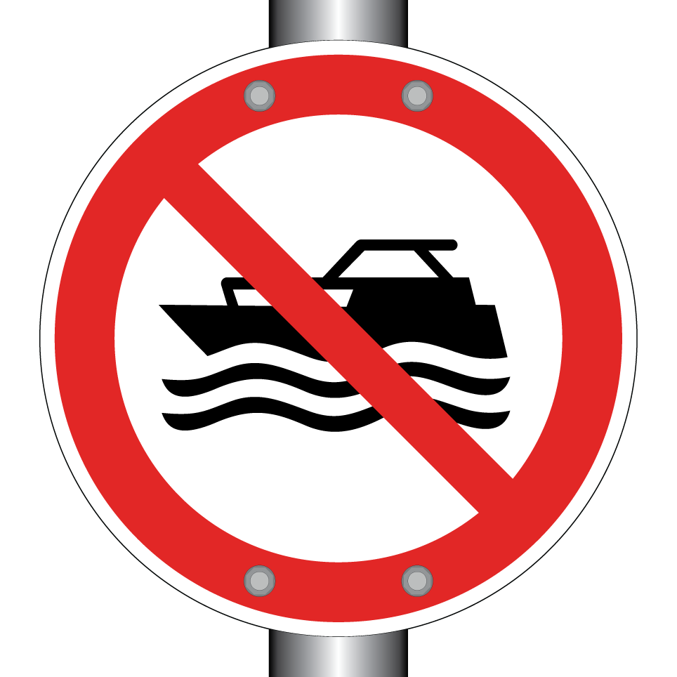 P056 Embarcaciones mecánicas prohibidas