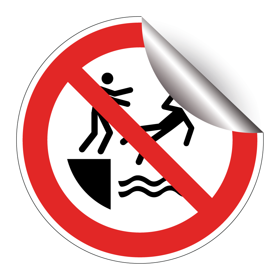 P062 No empujar al agua