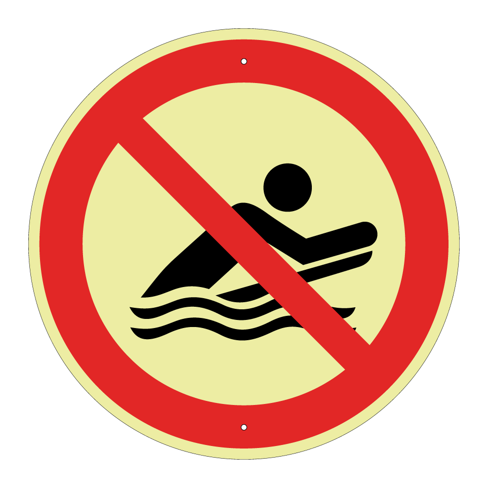 P063 No hacer bodyboard