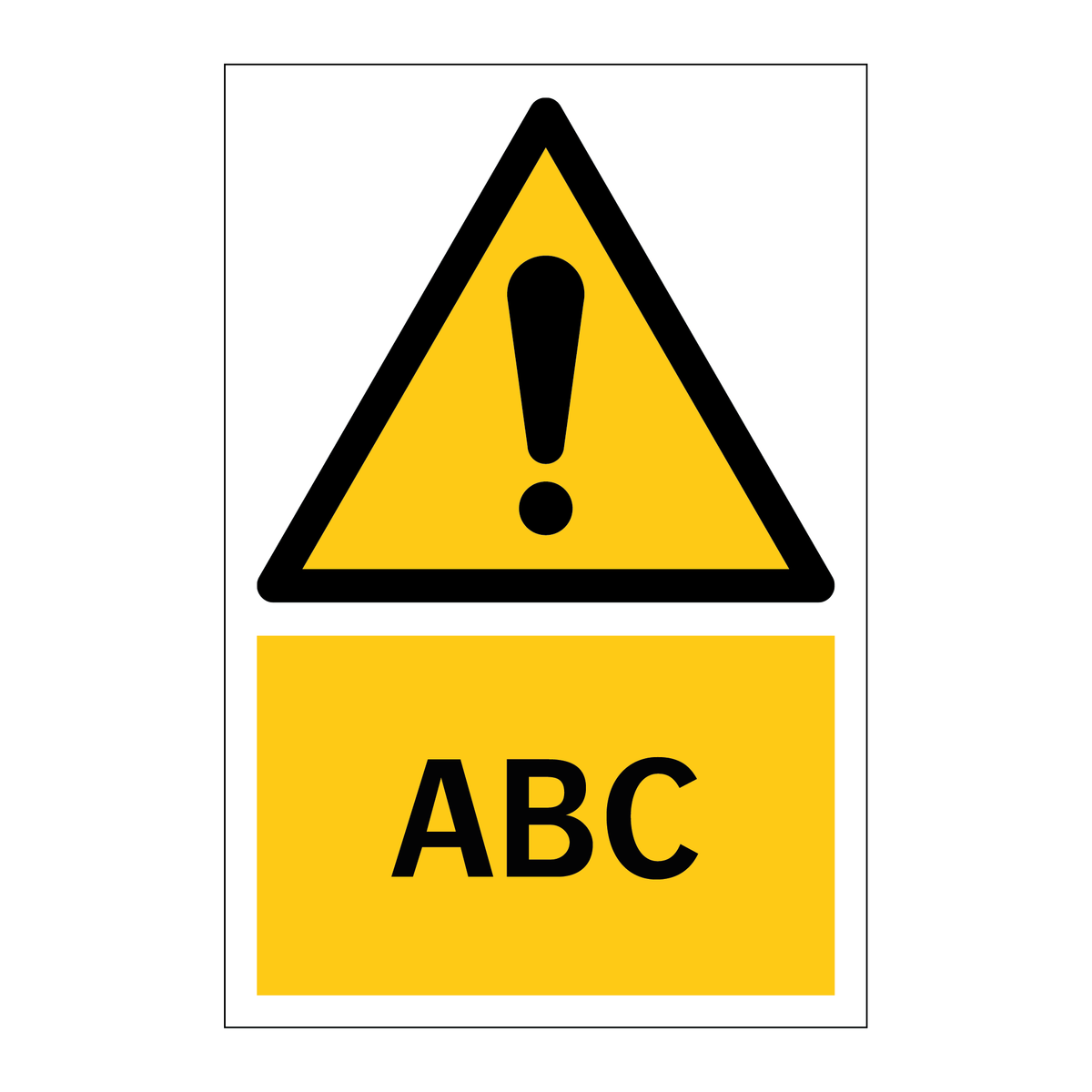 Create Your Own Warning Sign