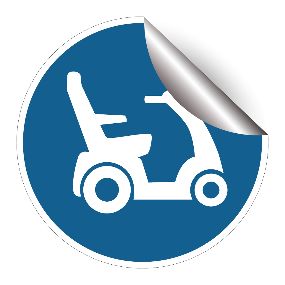 Scooter de movilidad permitido