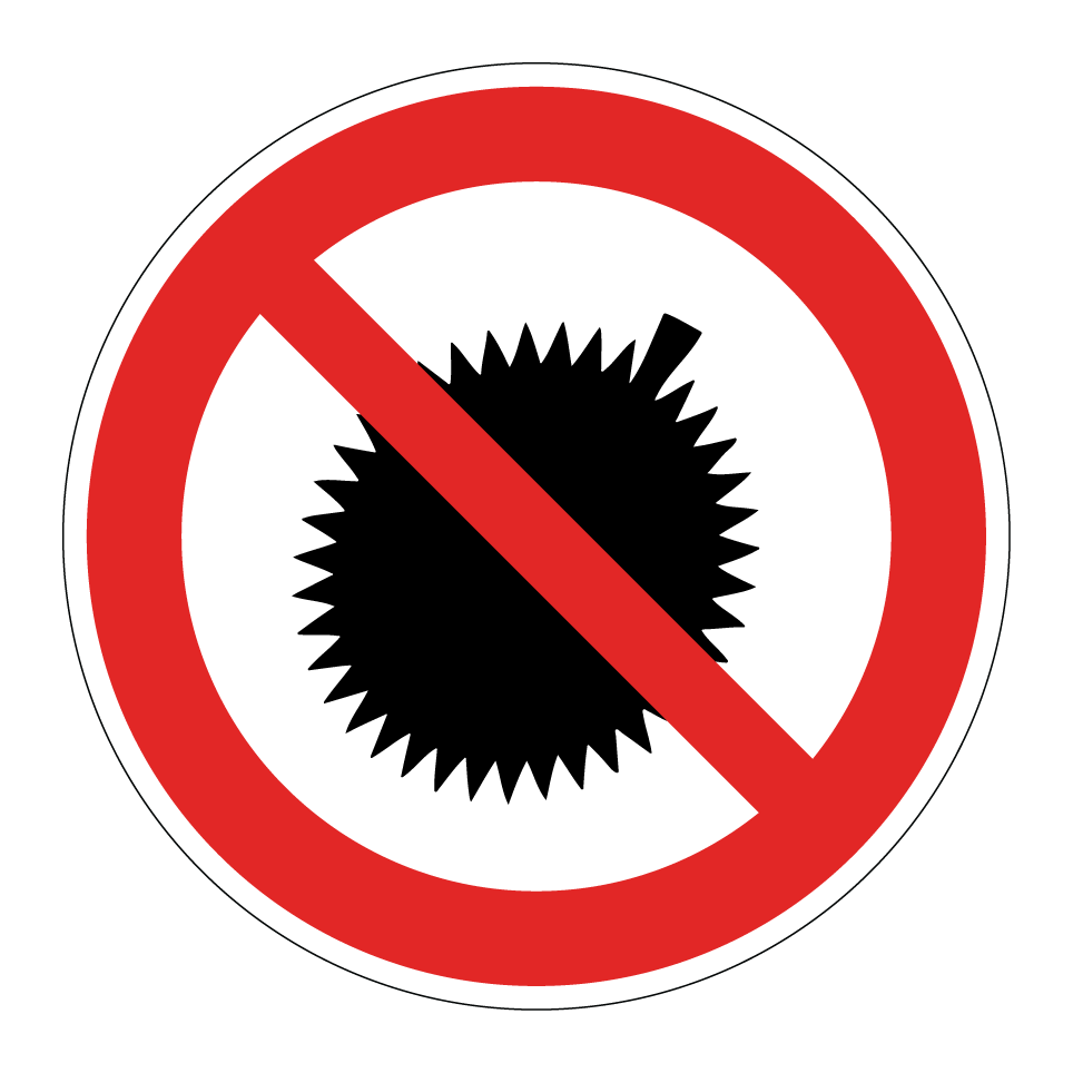 Prohibido el durián