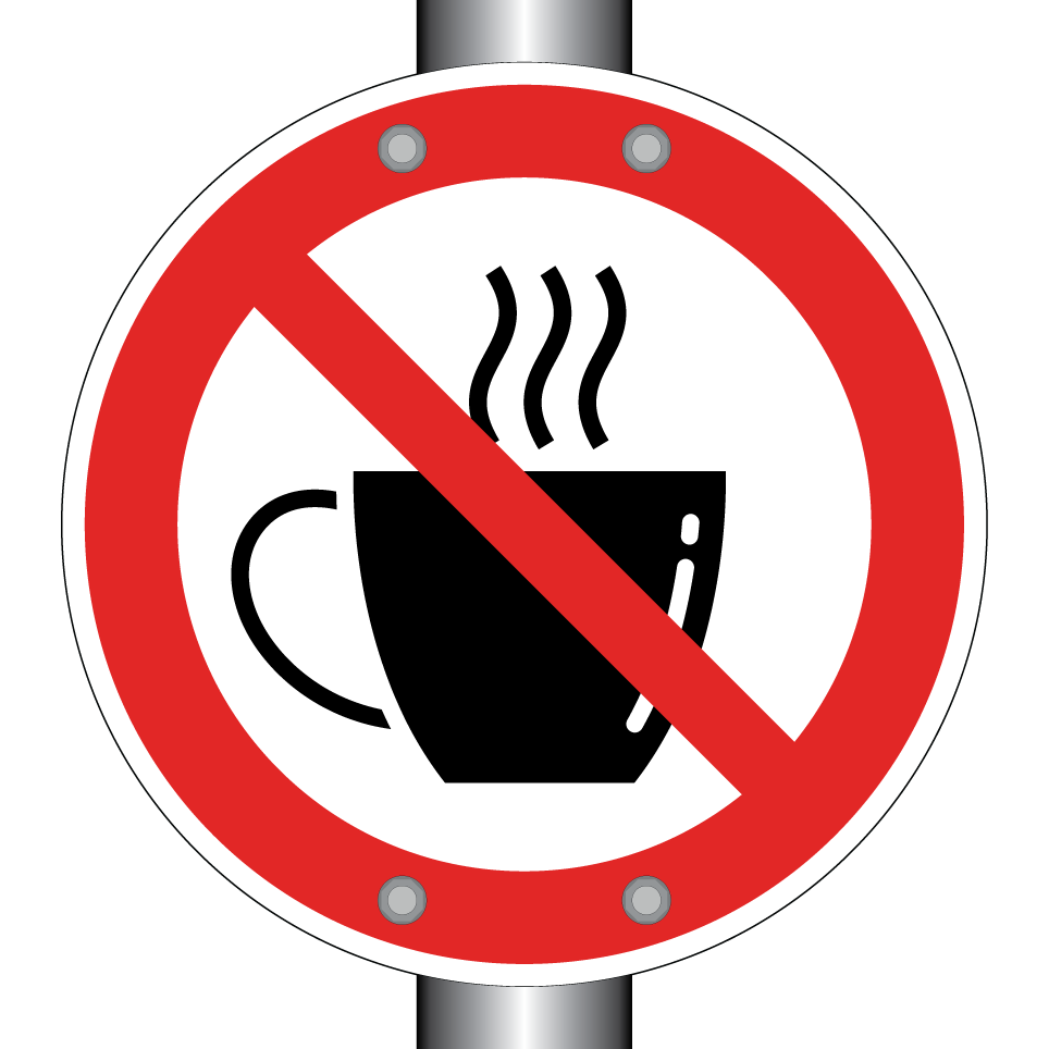 No bebidas calientes