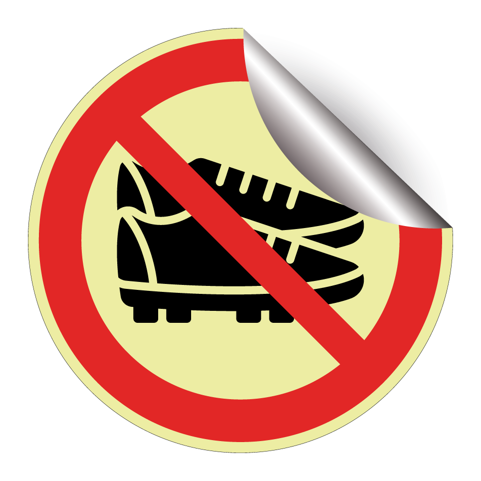 No zapatos de fútbol
