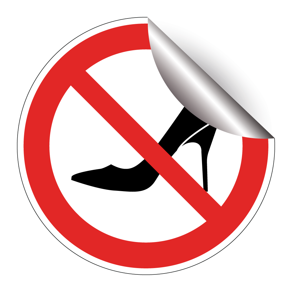 Sin tacones altos
