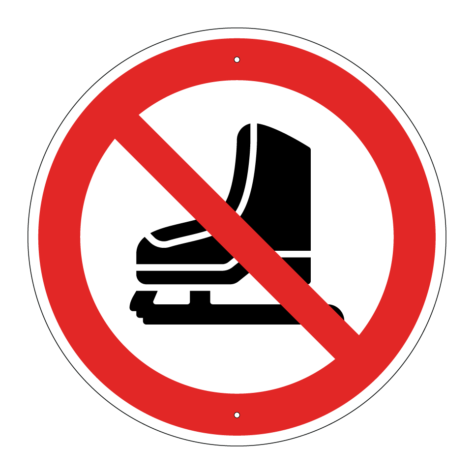 No patines de hielo