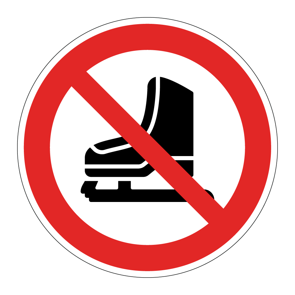 No patines de hielo