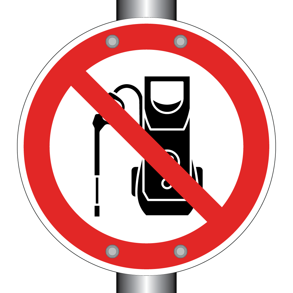 No usar hidrolavadora