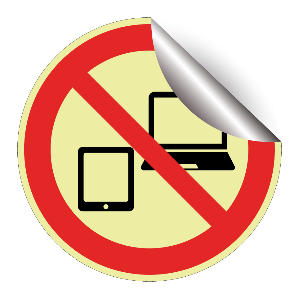 No dispositivos electrónicos