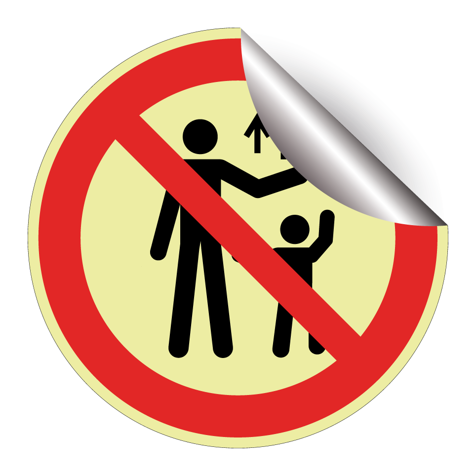 No entregar objetos a los niños