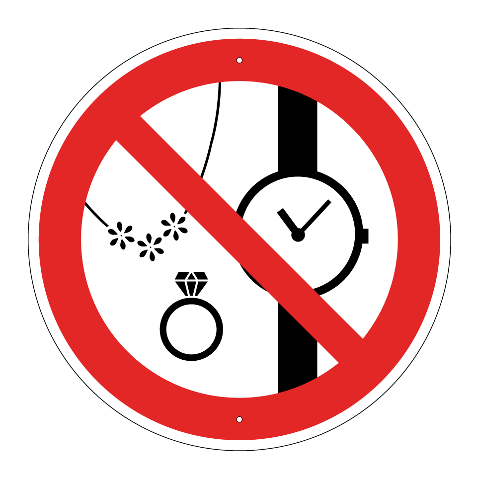 Sin joyas ni relojes
