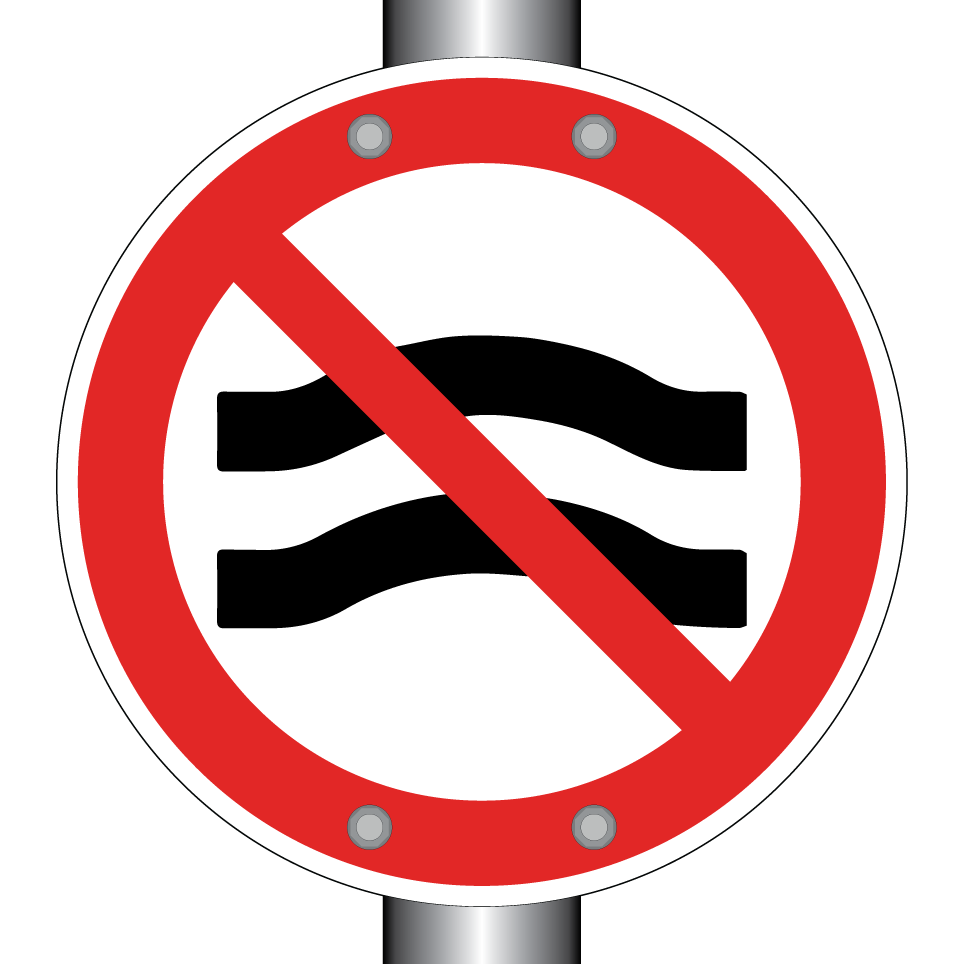 Prohibido nadar
