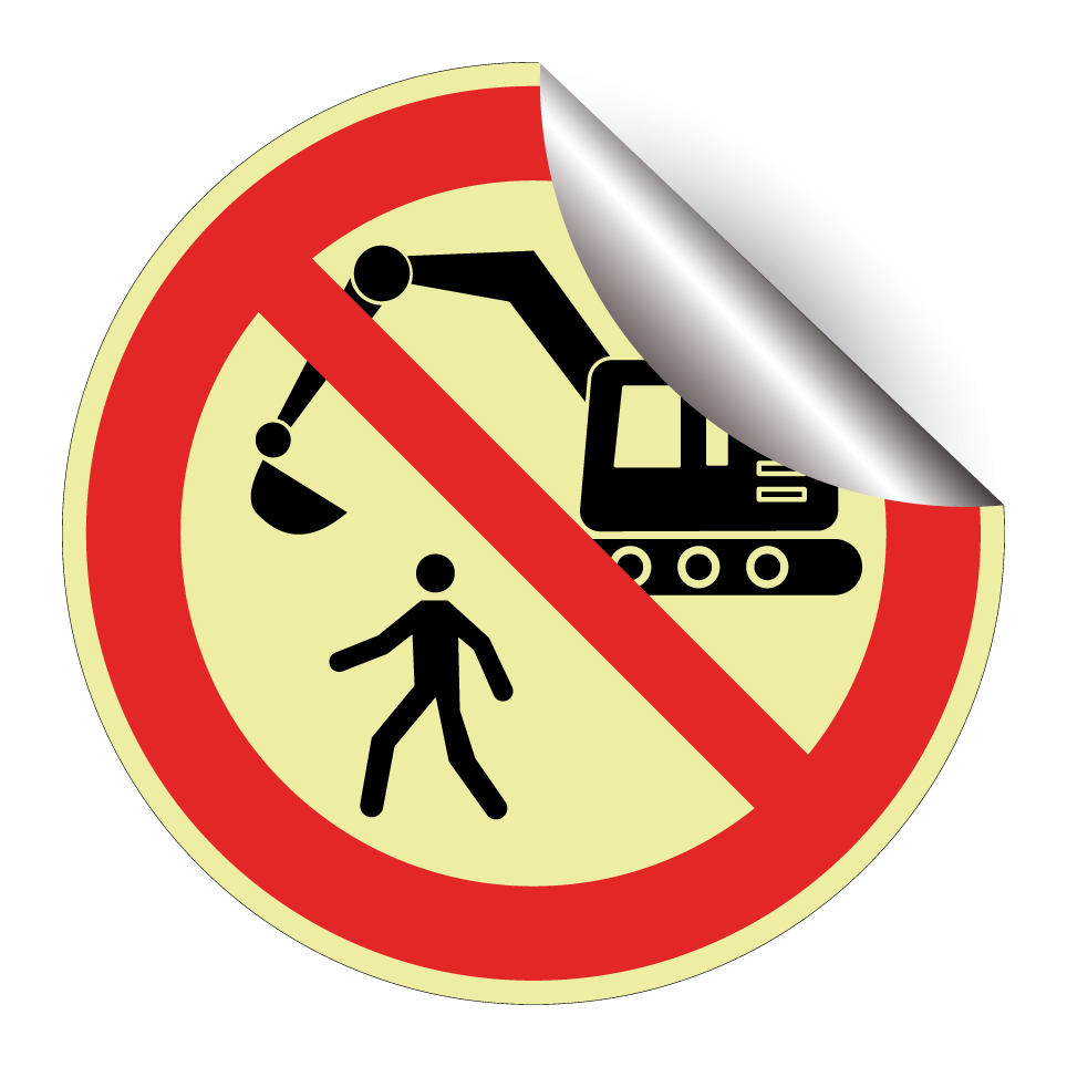 Prohibido el paso a peatones en zona de construcción