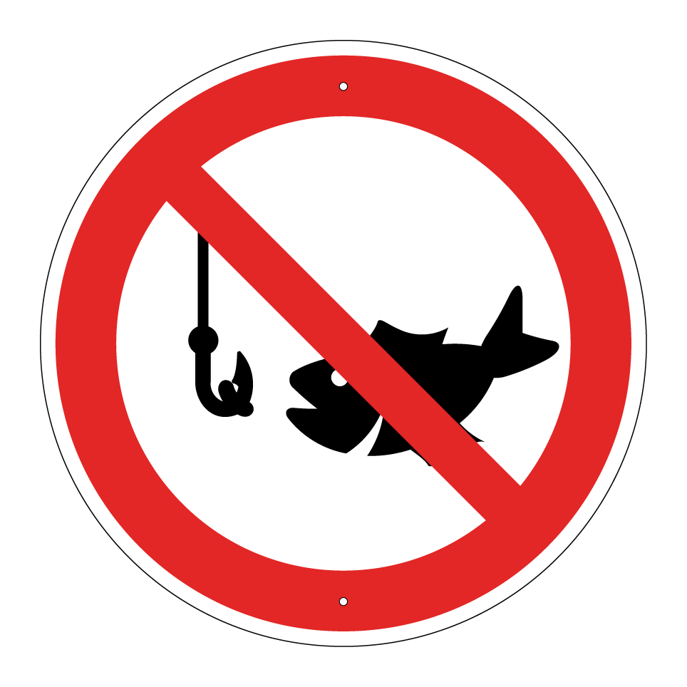 Prohibido pescar