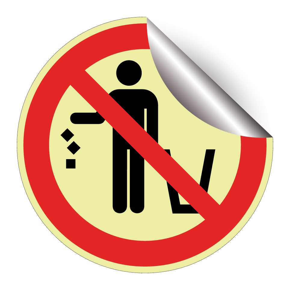 Prohibido tirar basura