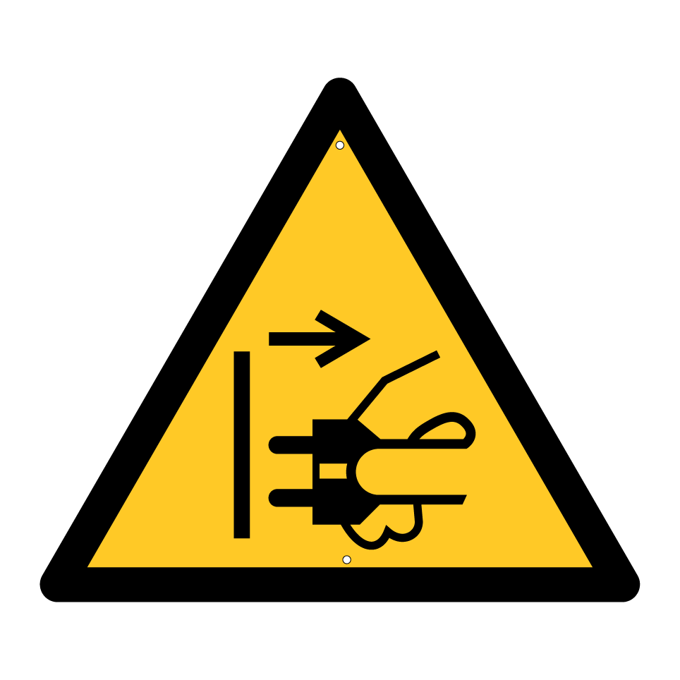 Peligro de expulsión del enchufe eléctrico