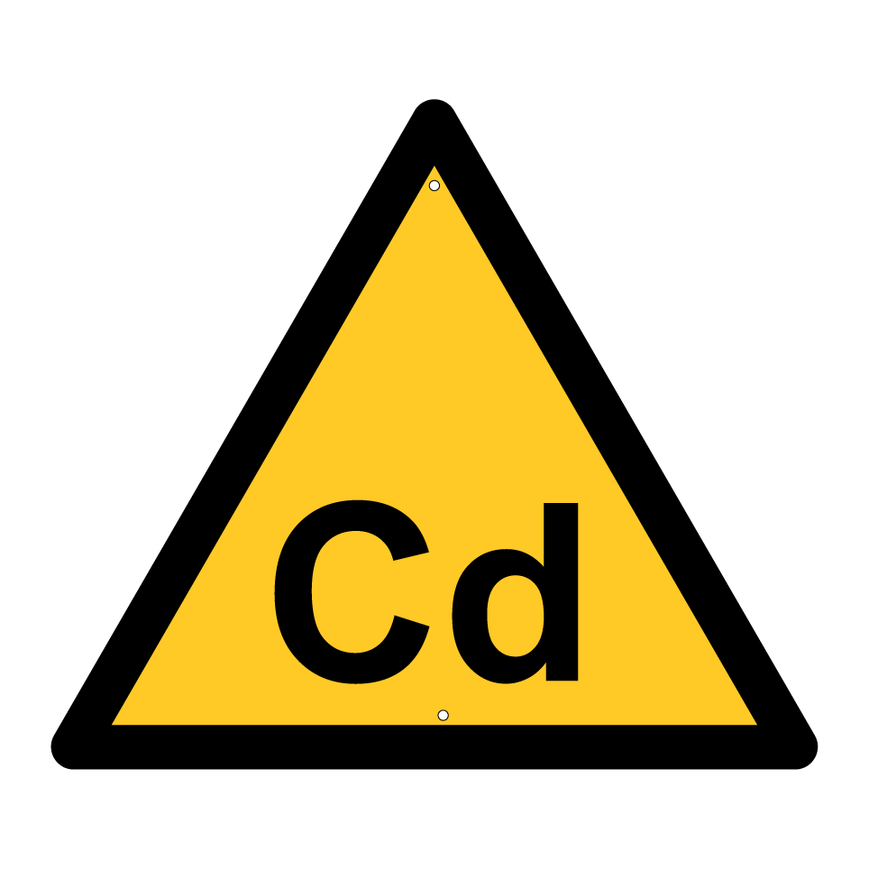 Peligro de cadmio