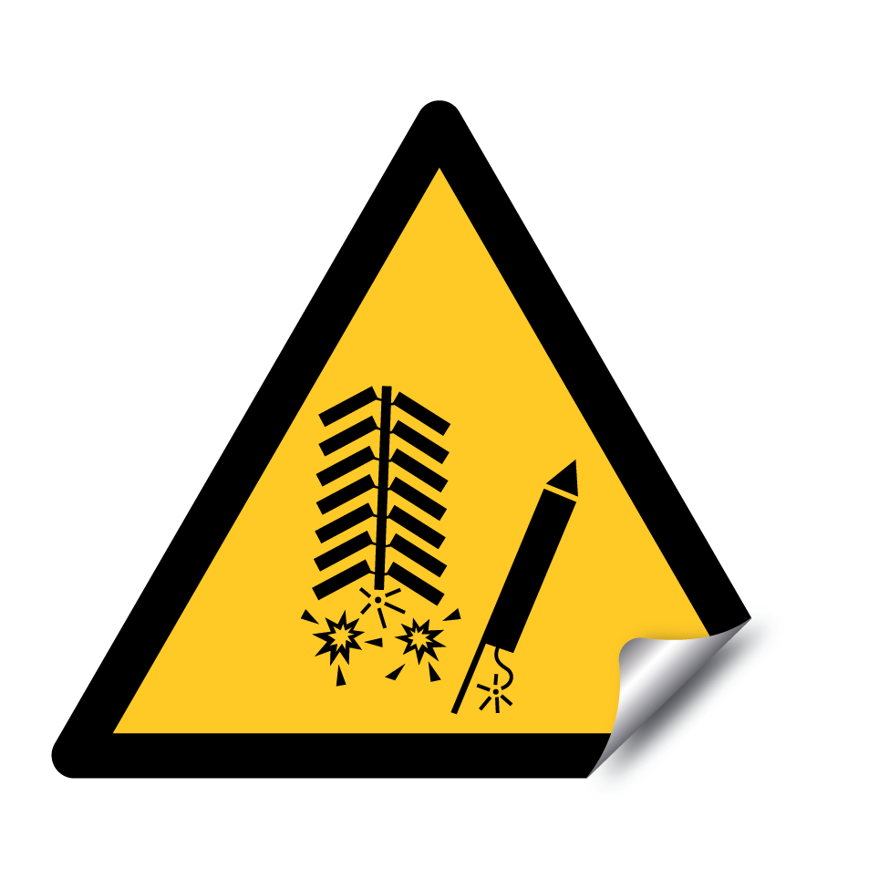 Peligro de fuegos artificiales