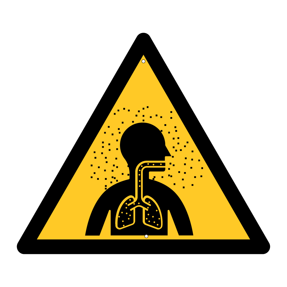 Peligro de inhalación