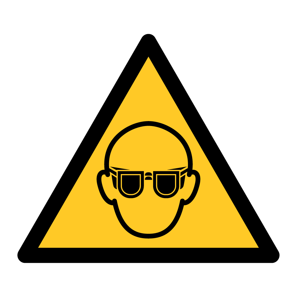 Protección ocular obligatoria