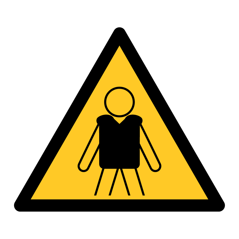Advertencia chaleco salvavidas obligatorio