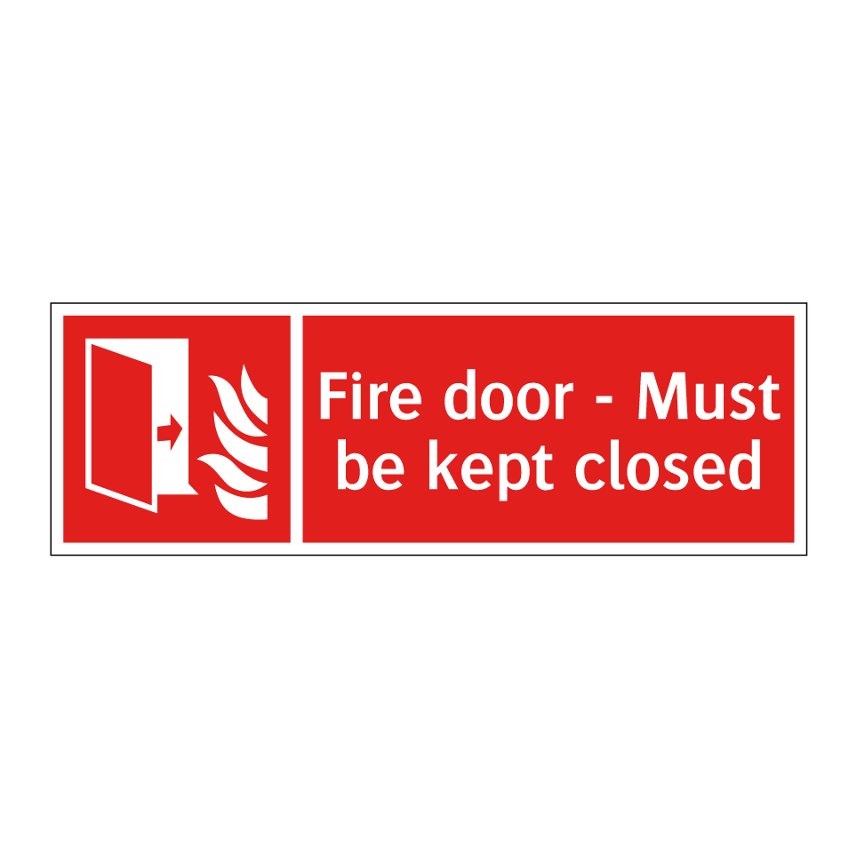 Fire door - Must be kept closed