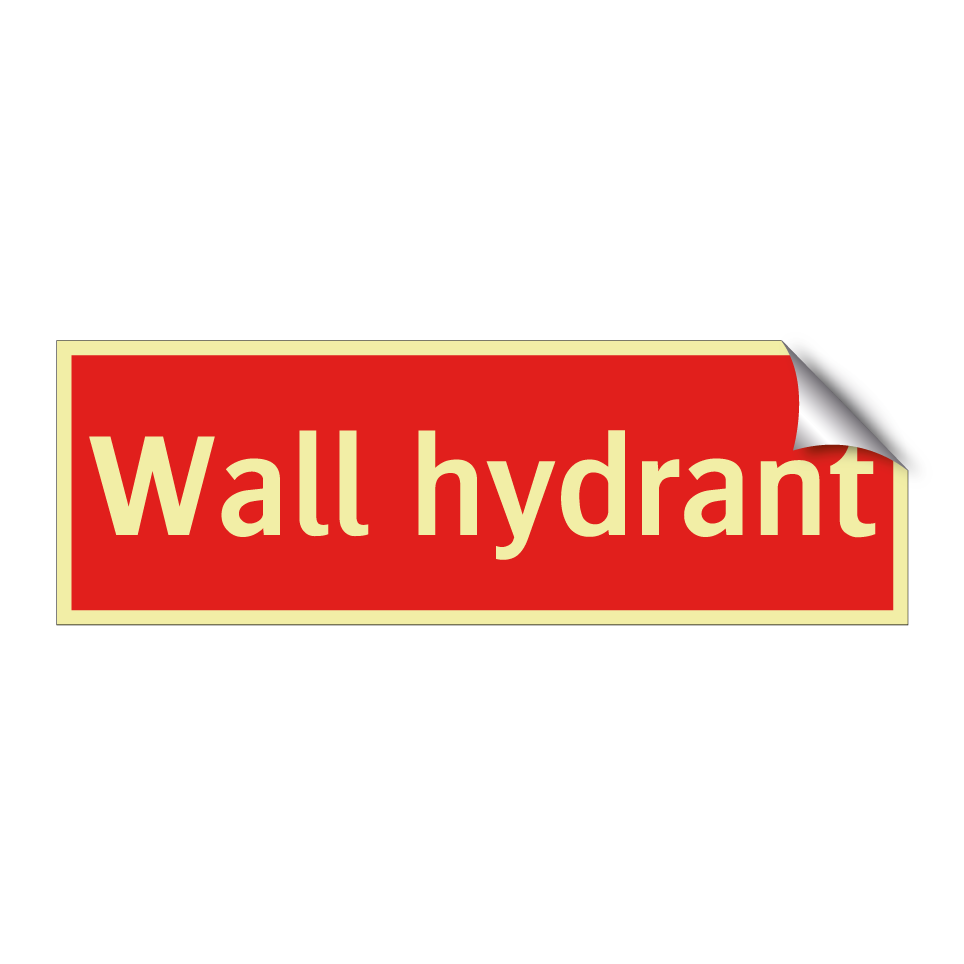 Wall hydrant