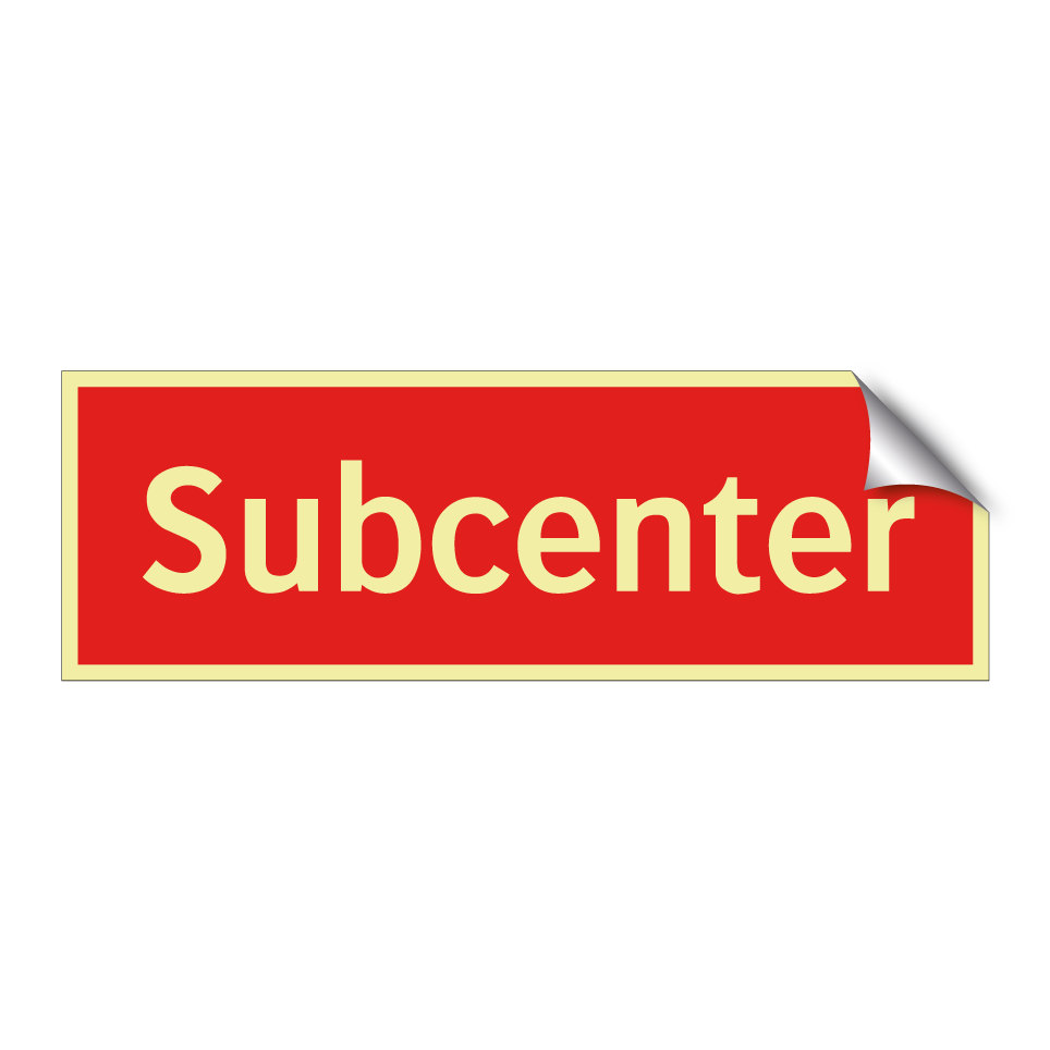 Subcenter