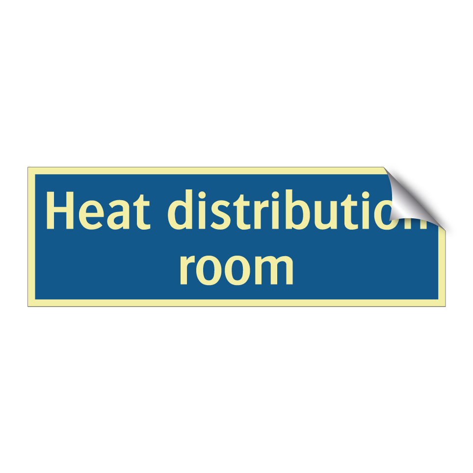 Heat distribution room