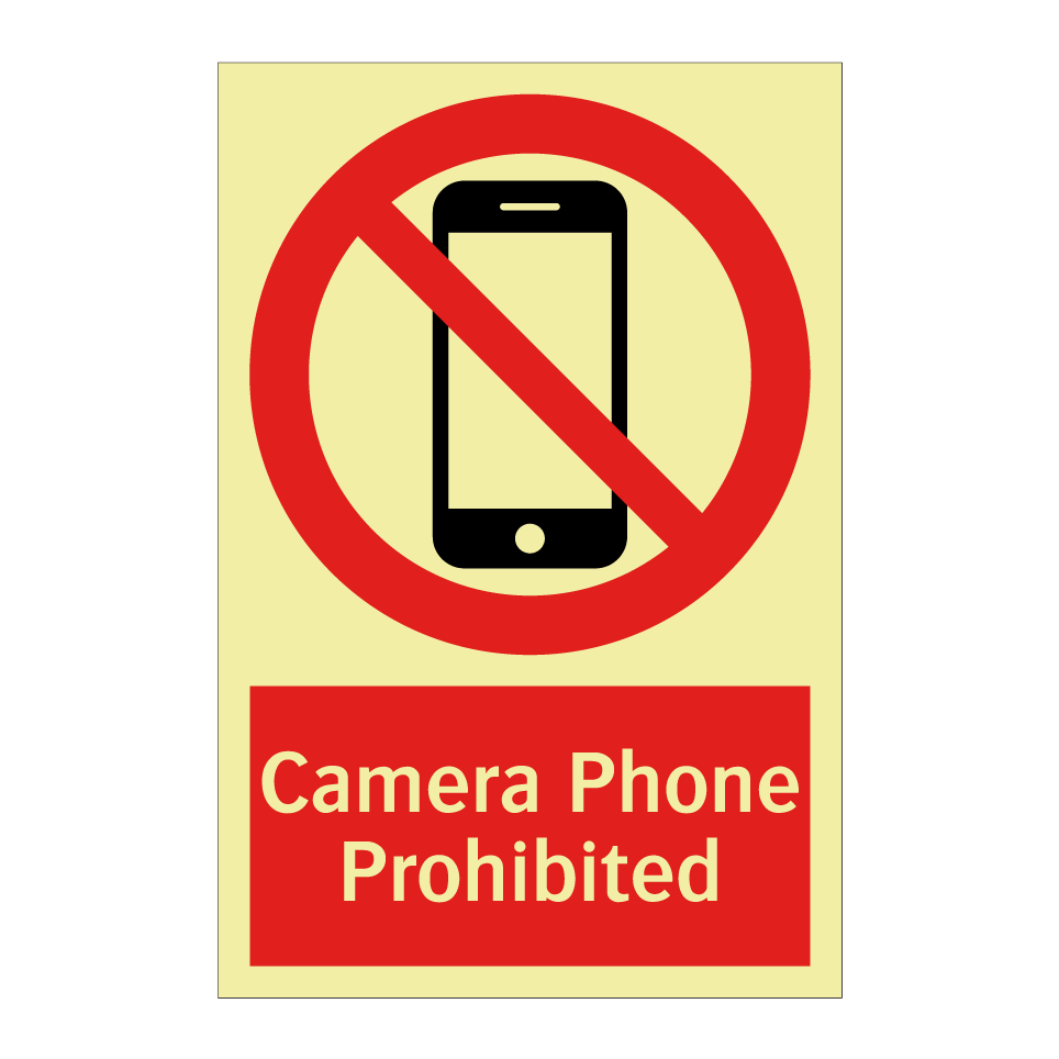 Camera Phone Prohibited