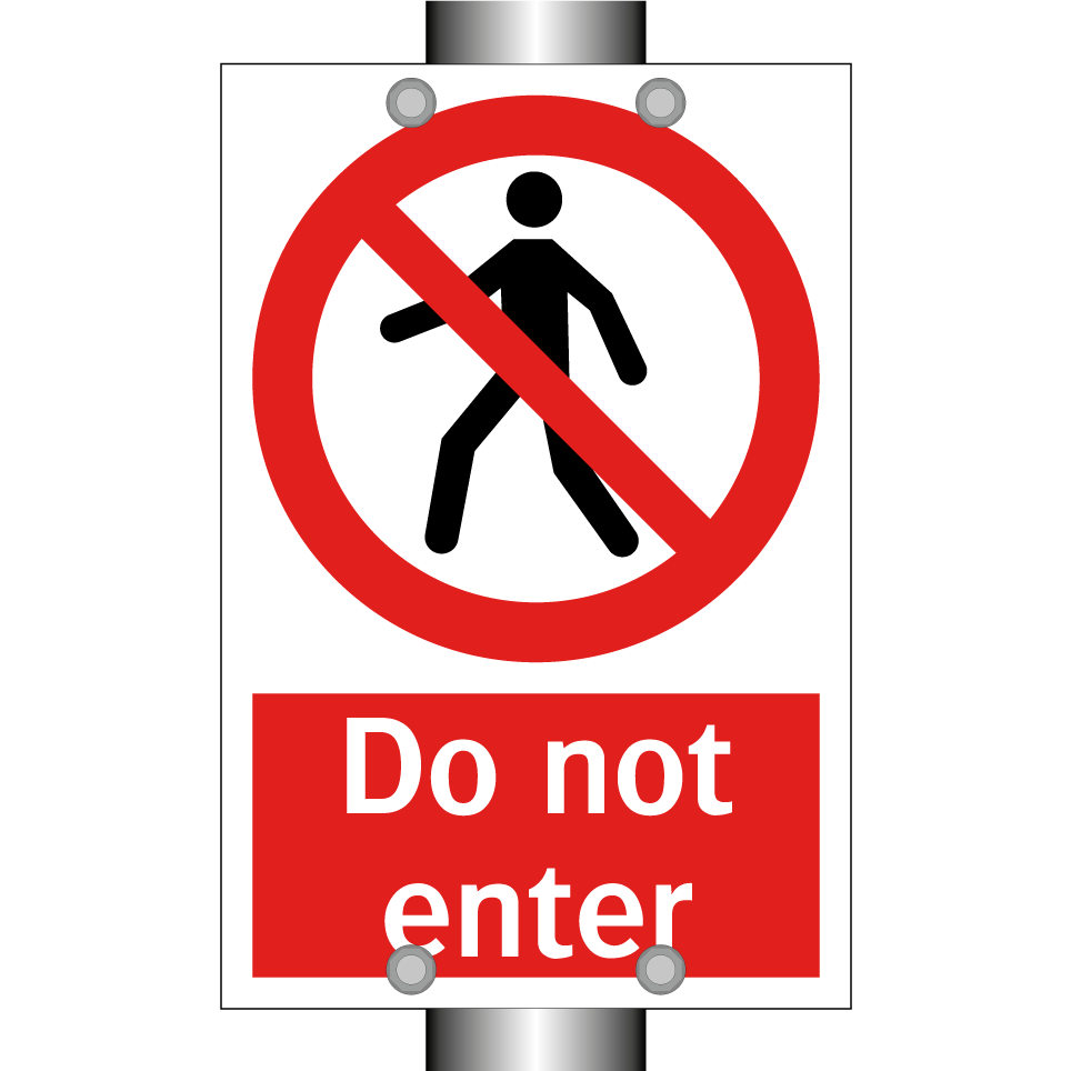 Do not enter
